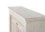 GINER Y COLOMER Buffet en bois de manguier blanc vieilli